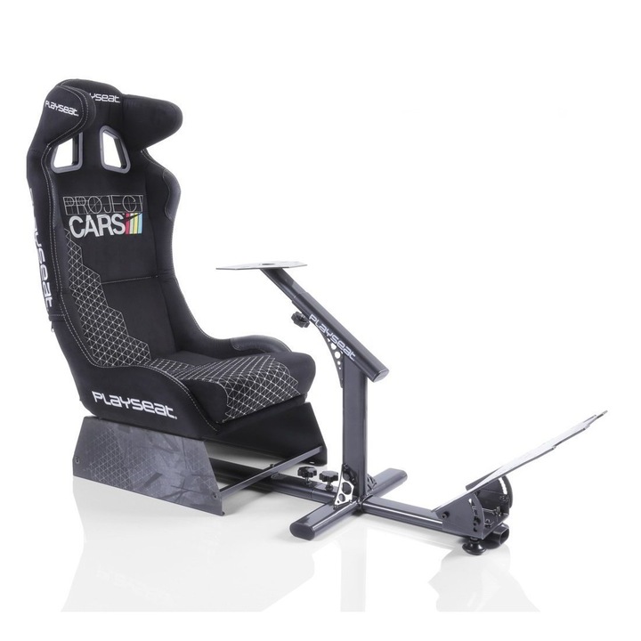 Scaun gaming Playseat, Metal, 150x94cm, Negru/Alb