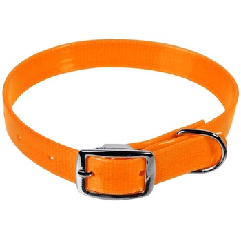 Zgarda pentru catei, ajustabila, Zola®fluorescenta, portocalie Zgarda pentru catei, ajustabila, Zola®fluorescenta, portocalie