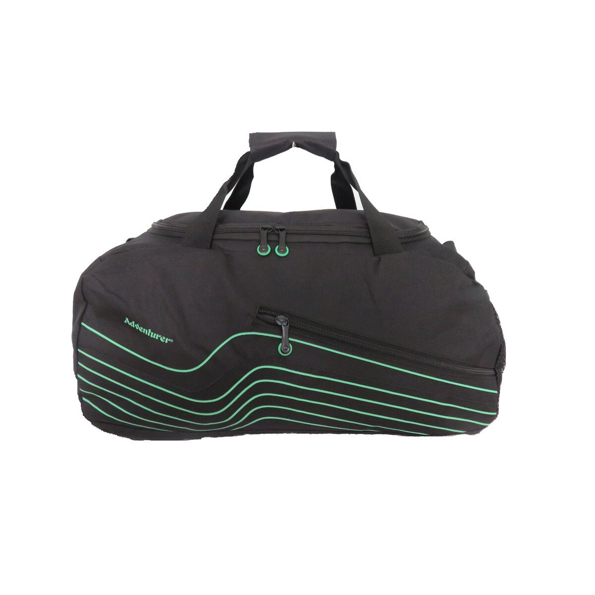 Geanta voiaj BT3102 Negru cu dungi verzi