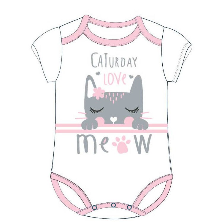 Body maneca scurta, Caturday love