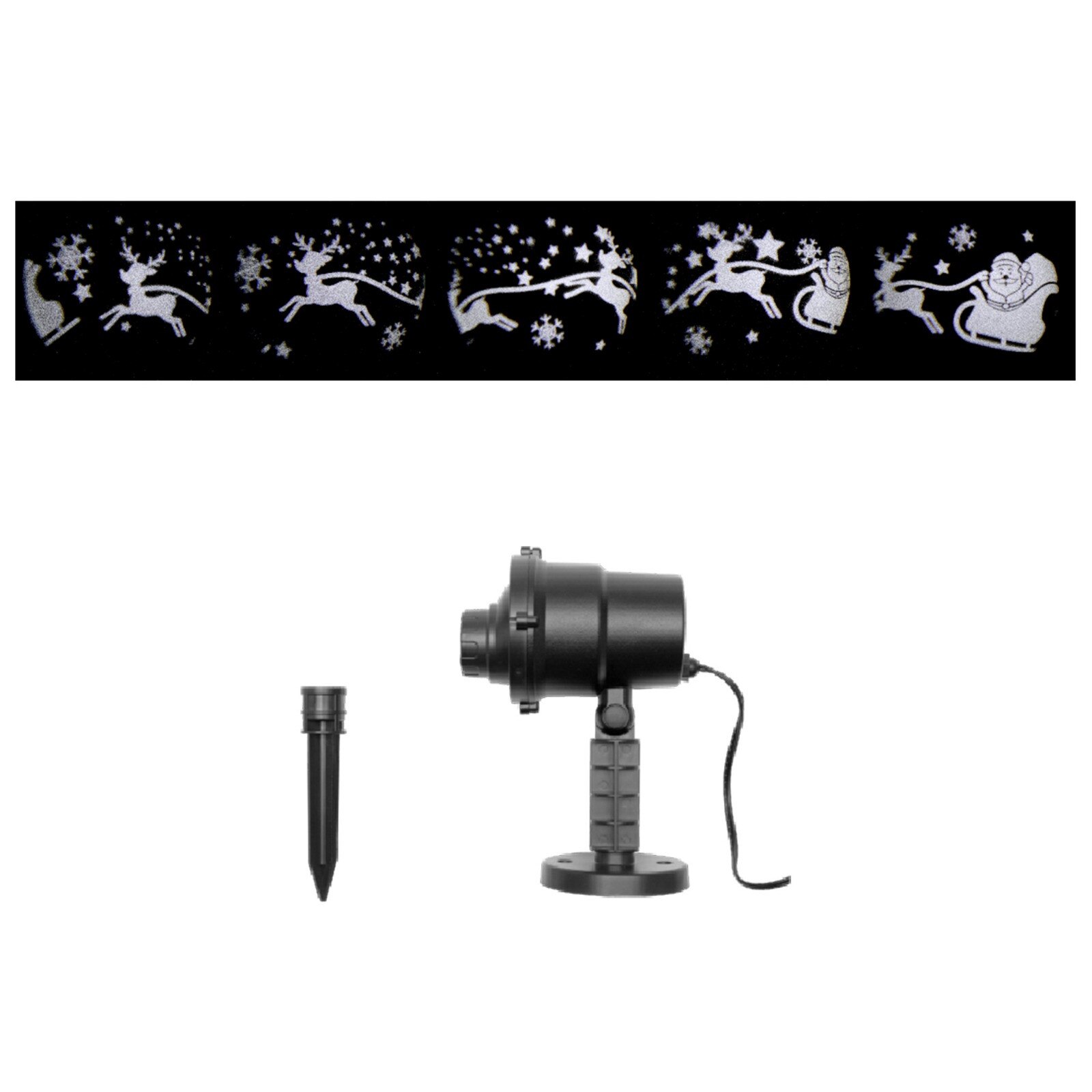 Proiector lumini LED, model rotativ, Home