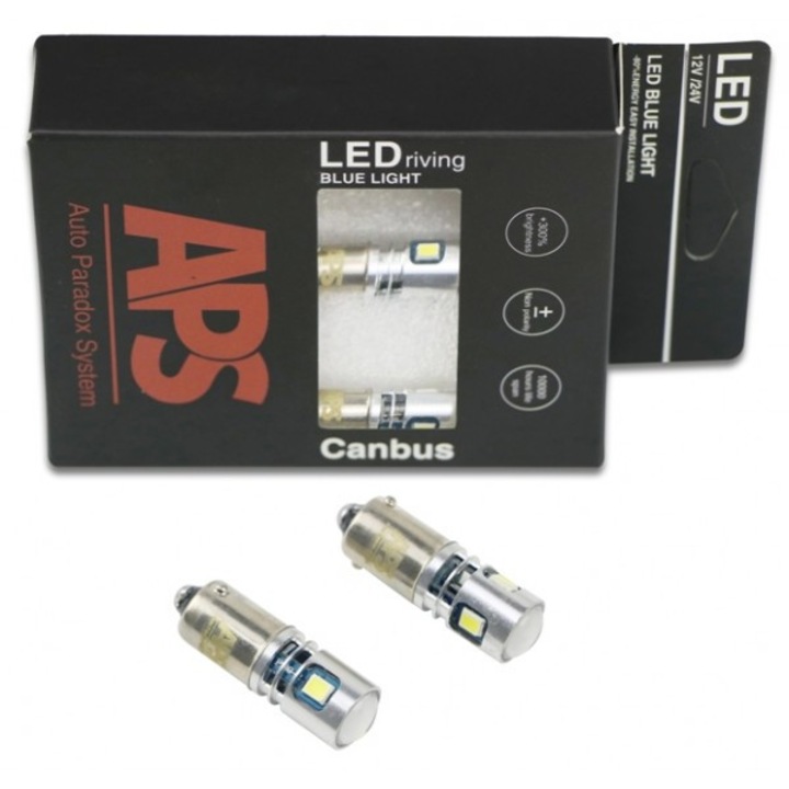 Set led canbus profesional LED BA9S 12/24V certificate de brevet ISO9001, CE