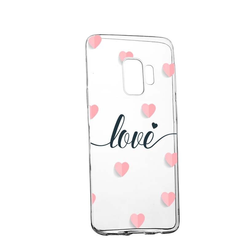 Husa pentru Xiaomi Pocophone F1, Love+Hearts, 85, Silicon