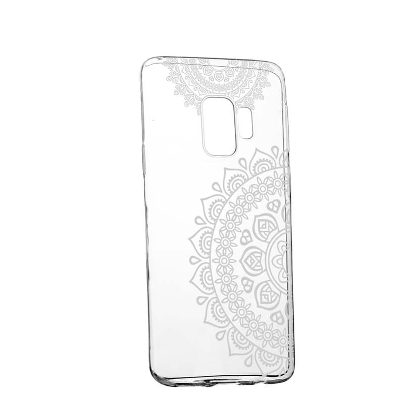 Husa pentru Xiaomi Pocophone F1, Lace White Nonfigurativ, 64, Silicon