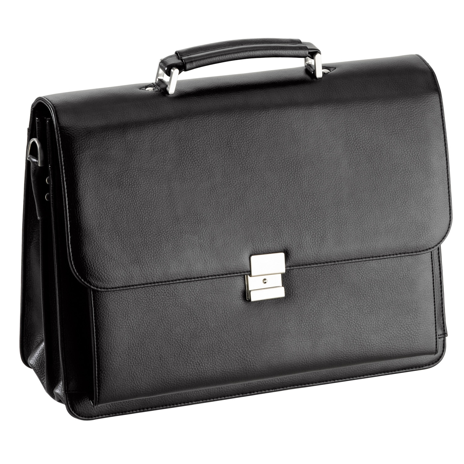 Servieta Documente, D&N, DN5373, Negru