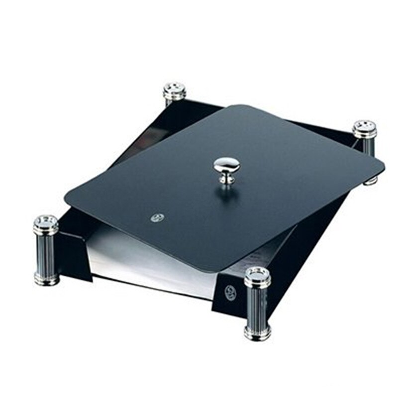 Capac M674 pentru tava documente M673, negru / crom, El Casco