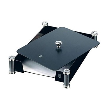 Capac M674 pentru tava documente M673, negru / crom, El Casco Capac M674 pentru tava documente M673, negru / crom, El Casco