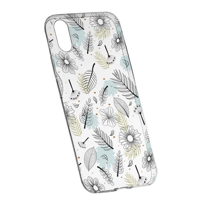 Husa pentru Apple iPhone XR, Flori, 81, Silicon