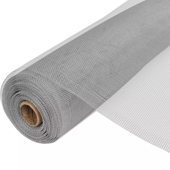 Rulou plasa pentru usa/fereastra, vidaXL, Aluminiu, Argintiu, 100 x 1000 cm Rulou plasa pentru usa/fereastra, vidaXL, Aluminiu, Argintiu, 100 x 1000 cm