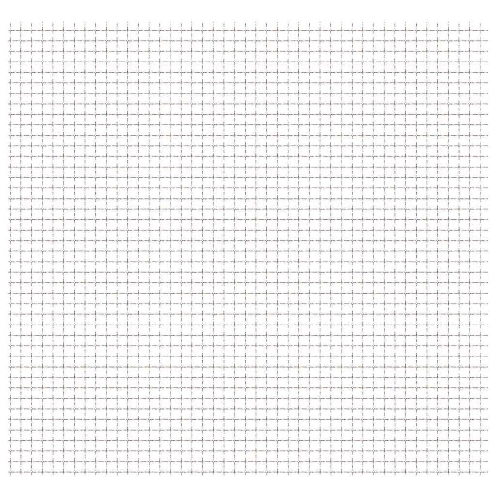 Panou plasa sarma din otel inoxidabil, vidaXL, Argintiu, 100 x 84 cm