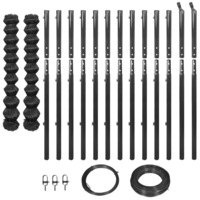 set gard de sarma din otel cu stalpi si cabluri vidaxl gri 197 x 25 m imagen 15_0_
0