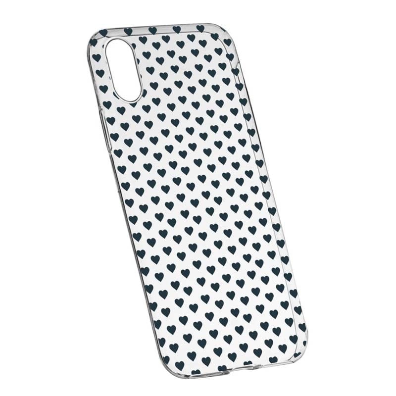 Husa pentru Apple iPhone XS Max, Little Hearts, 82, Silicon