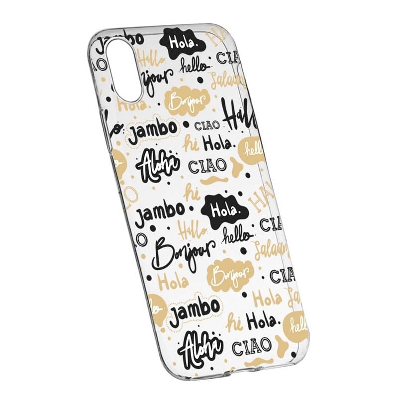 Husa pentru Apple iPhone XR, Hello, 78, Silicon