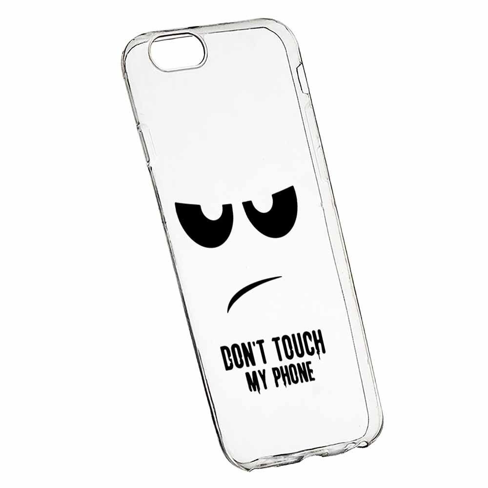 Husa pentru Xiaomi Redmi 6A, Don’t Touch My Phone, 90, Silicon