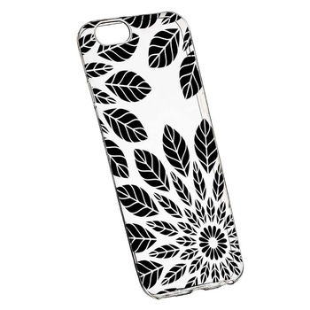 Husa pentru Xiaomi Redmi 6A, Black Feathers, 76, Silicon Husa pentru Xiaomi Redmi 6A, Black Feathers, 76, Silicon