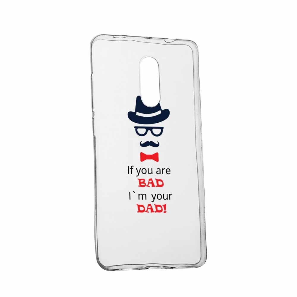 Husa pentru LG K8 2018, Bad Dad, 53, Silicon