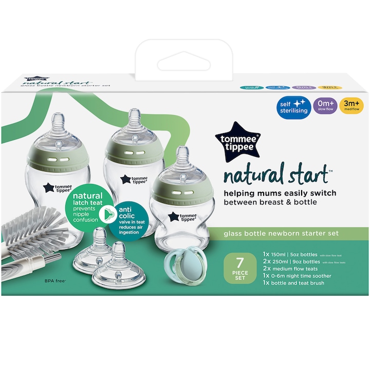 ΠΠΎΠΌΠΏΠ»Π΅ΠΊΡ ΡΡΡΠΊΠ»Π΅Π½ΠΈ ΡΠΈΡΠ΅Π½ΡΠ° Tommee Tippee, 0+ ΠΌΠ΅ΡΠ΅ΡΠ°