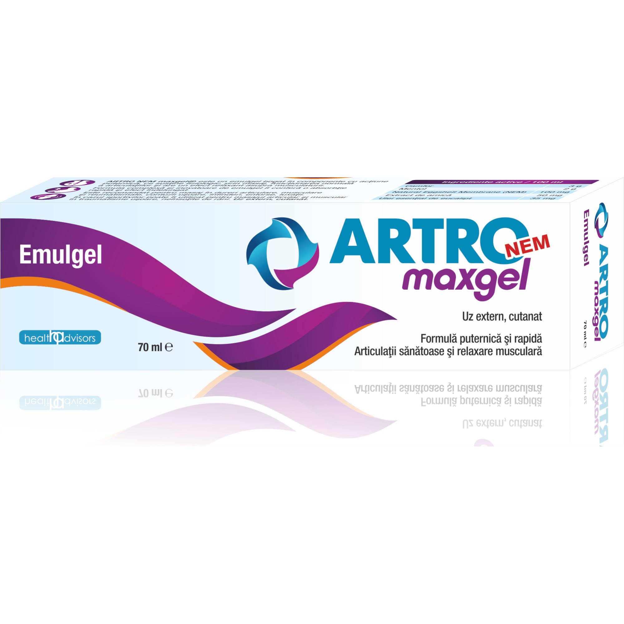 Artro Efervescent, 20 comprimate, Health Advisors