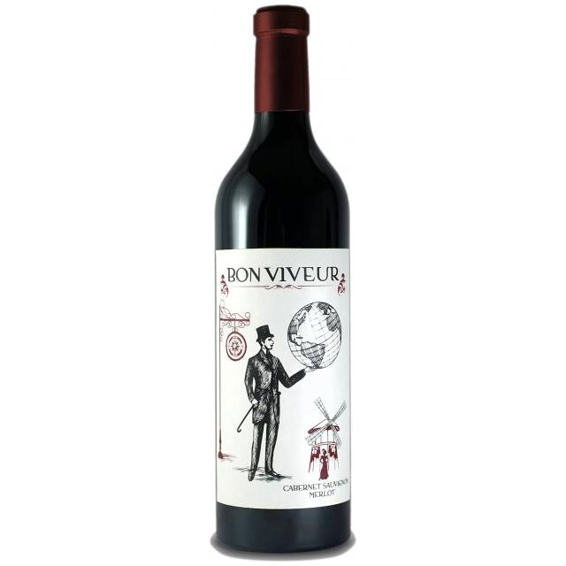 Vin rosu sec Bon Viveur Rosu 2014, 0.75L, Licorna WineHouse