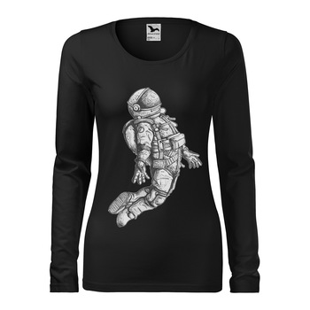 Tricou de dama personalizat cu maneca lunga,Negru,marime M Tricou de dama personalizat cu maneca lunga,Negru,marime M