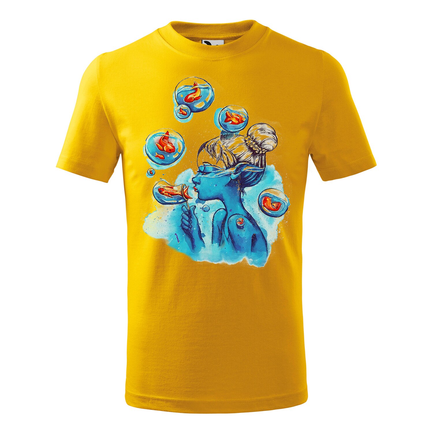 Tricou cu maneca scurta pentru copii,personalizat,Galben,10 ani