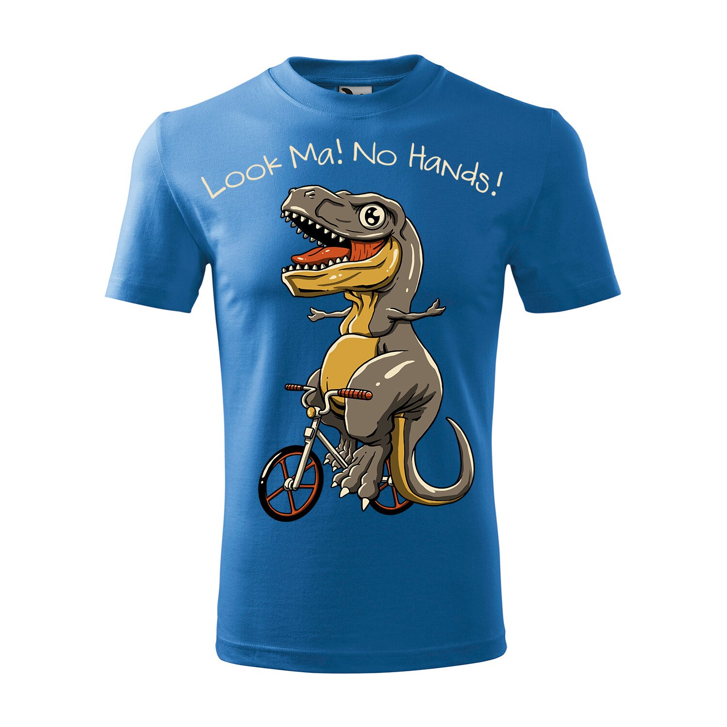 Tricou cu maneca scurta pentru copii,personalizat,Albastru azuriu,12 ani