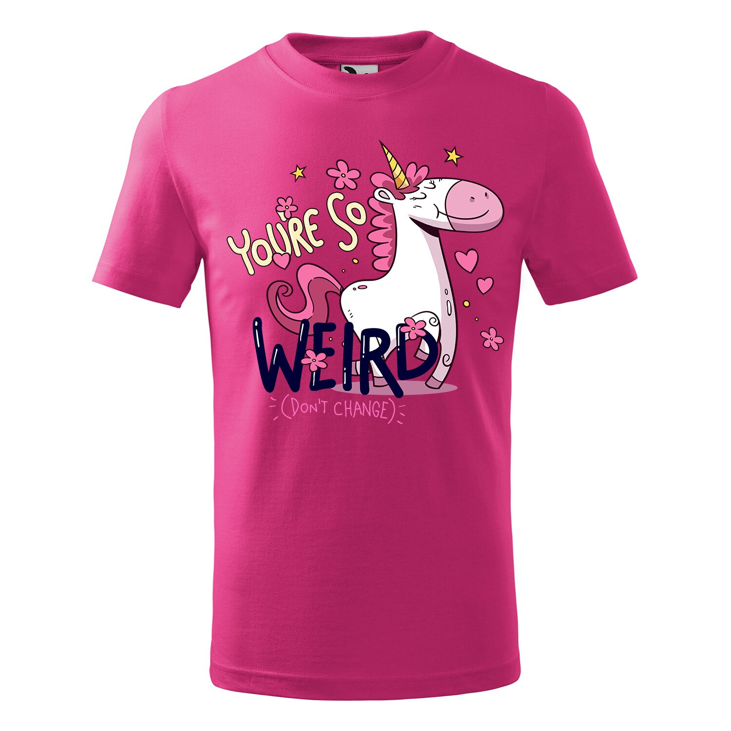 Tricou cu maneca scurta pentru copii,personalizat,Roz zmeura,12 ani