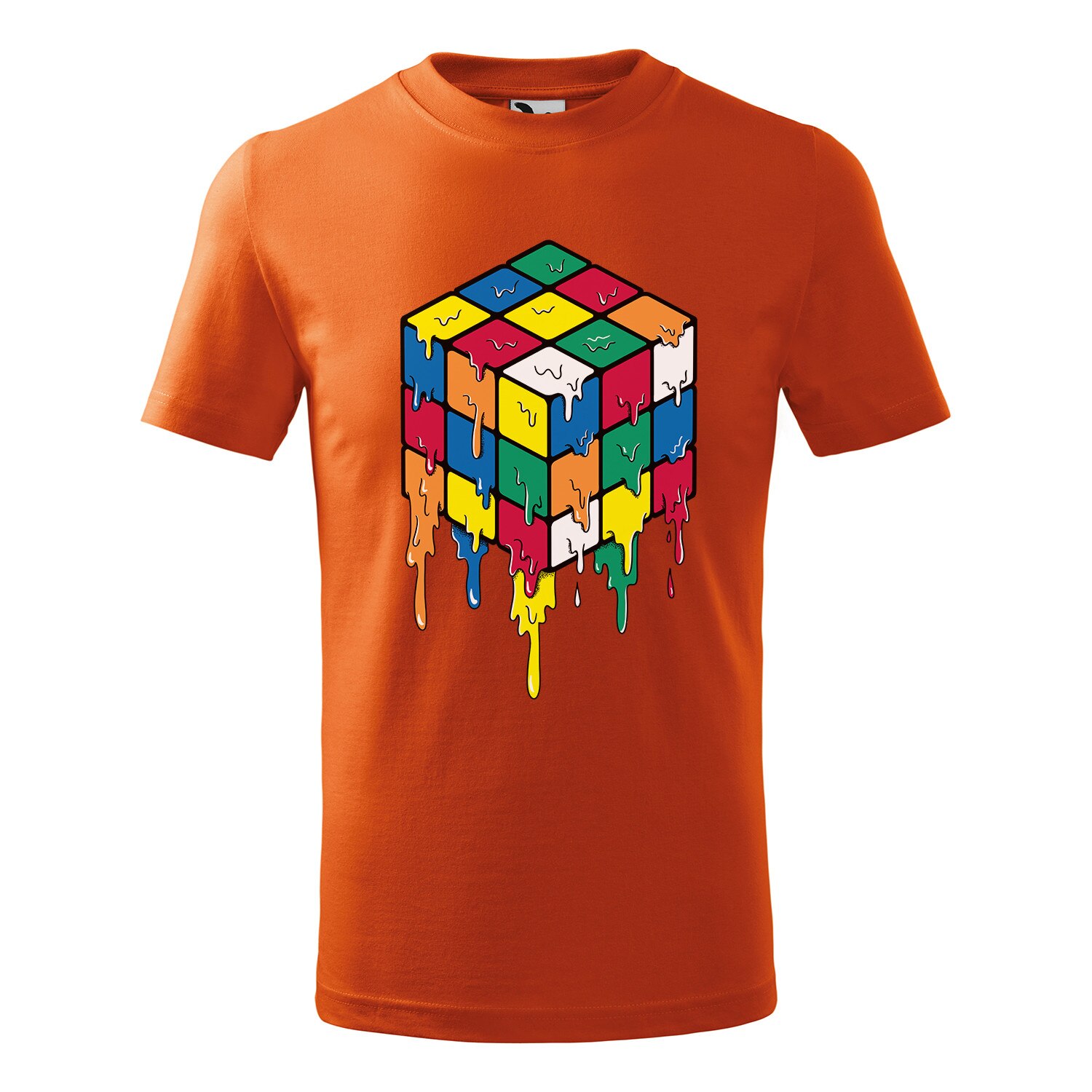 Tricou cu maneca scurta pentru copii,personalizat,Portocaliu,4 ani