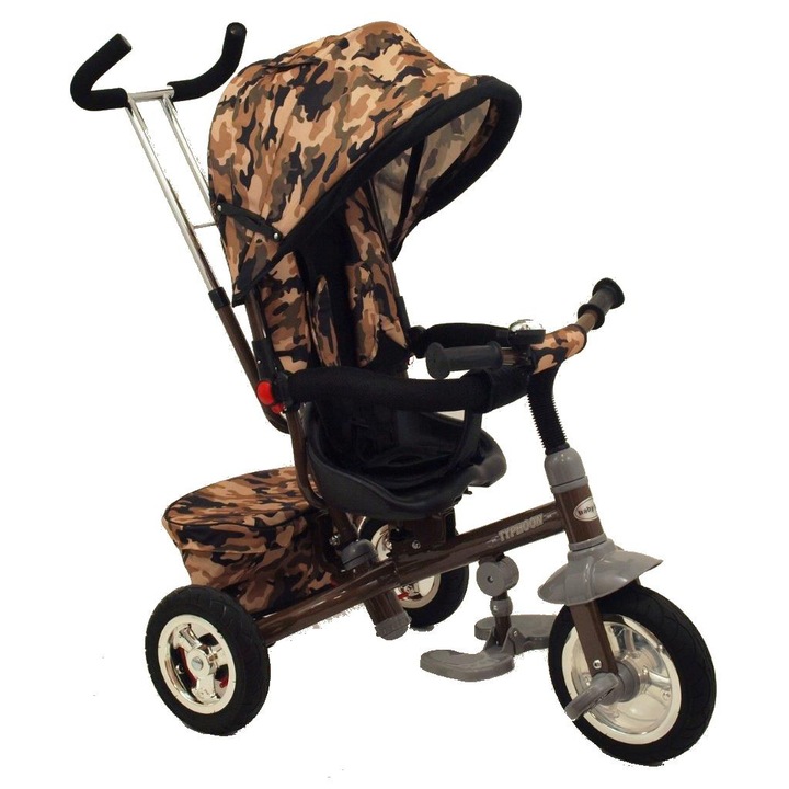 Baby Mix tricikli 3az1-ben TYPHOON 360° army