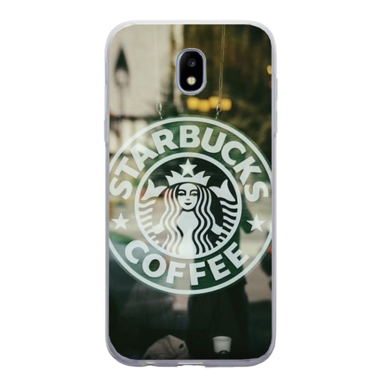 Husa Samsung Galaxy J3 17 Starbucks Multicolora Emag Ro