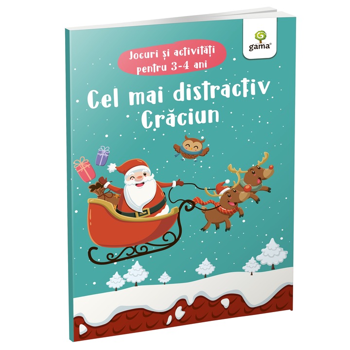 Cel mai distractiv Craciun. Jocuri si activitati pentru 3-4 ani/ Activitatile mele de Craciun