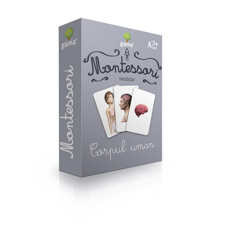 Corpul uman/ CJEd. Montessori. Seria 3