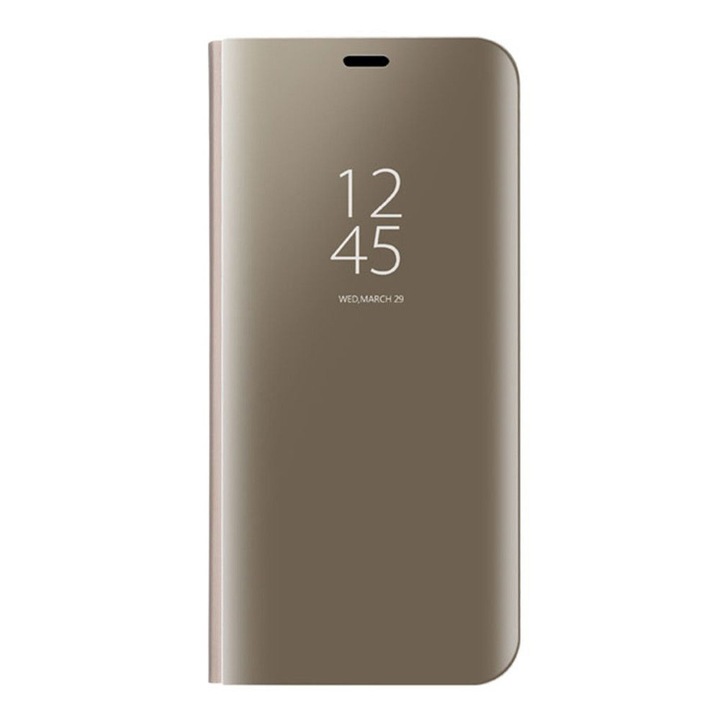 Husa Huawei Mate 20Pro Clear View Gold