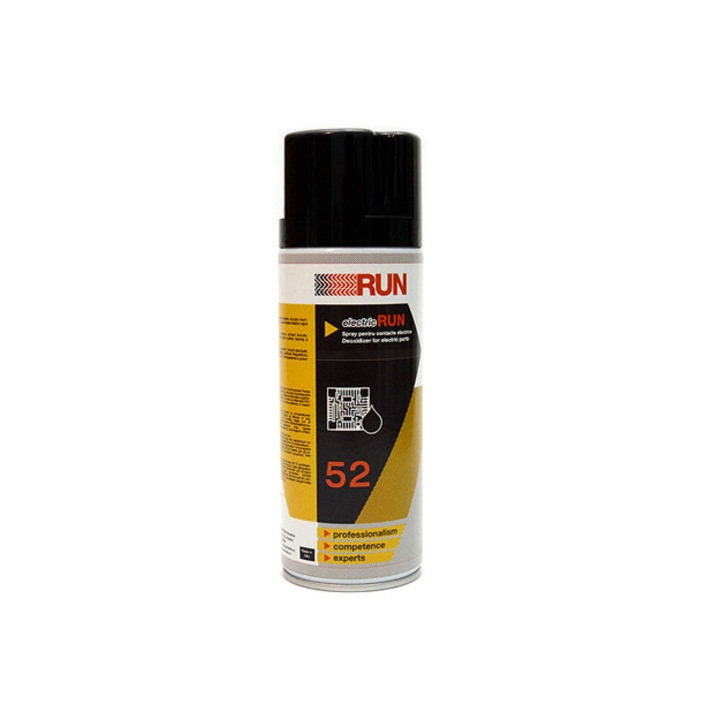 Spray pentru curatarea contactelor electrice, RUN, 400 ml