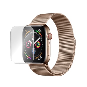 Folie Smart Protection Smartwatch Apple Watch 44mm display, doua folii fullscreen pentru ecran incluse in pachet+Smart Spray®, Smart Squeegee®, microfibra si intructiuni instalare incluse Folie Smart Protection Smartwatch Apple Watch 44mm display, doua folii fullscreen pentru ecran incluse in pachet+Smart Spray®, Smart Squeegee®, microfibra si intructiuni instalare incluse