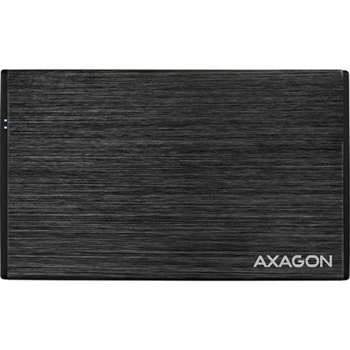 Rack extern Axagon EE25-XA3, USB 3.0, compatibil 2.5 inch SATA HDD/SSD, 3 Gbit/s, Aluminiu, Negru