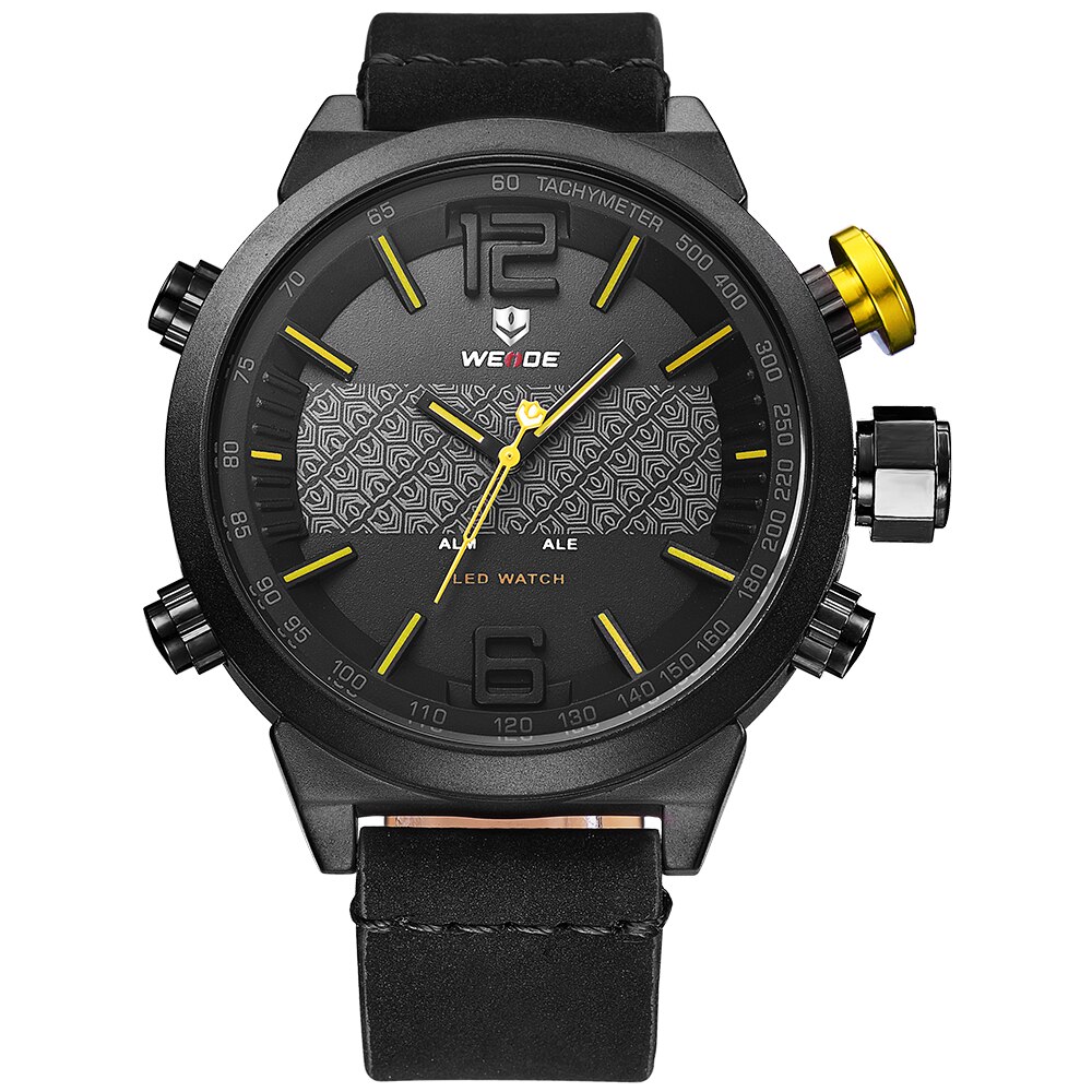 Ceas WEIDE WH6101B-2C galben