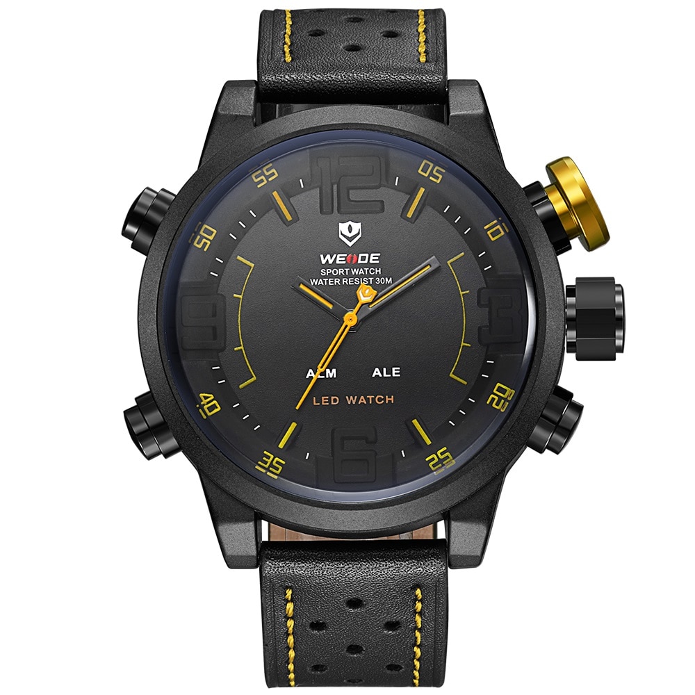 Ceas Weide WH5210B-3C galben