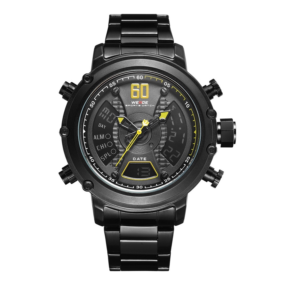 Ceas Weide WH6905B-3C galben