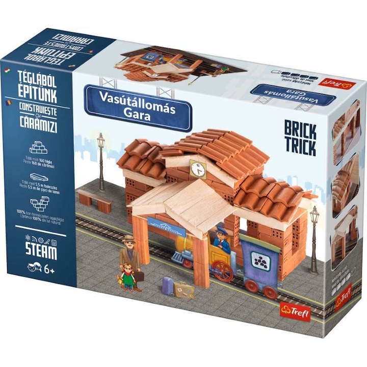 Set constructie Brick Trick, Gara