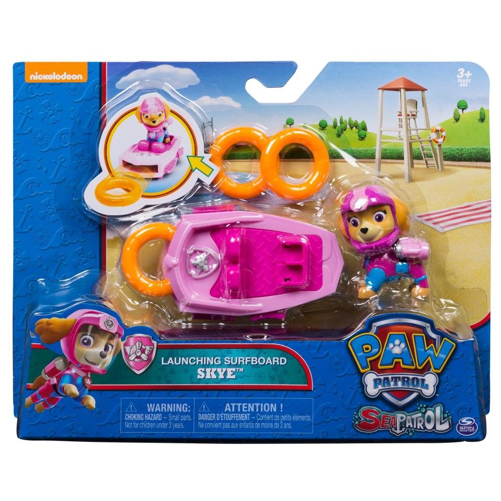 Set figurine Paw Patrol - Sea Patrol, Light Up Skye