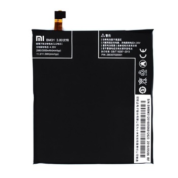 Baterie originala Xiaomi Mi 3 / Mi 3S, BM31, 3050mAh, Li-Ion, Bulk + USB cablu Baterie originala Xiaomi Mi 3 / Mi 3S, BM31, 3050mAh, Li-Ion, Bulk + USB cablu