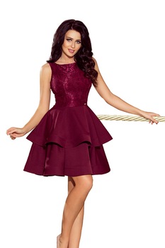 Rochie 205-2, NUMOCO, Rosu Rochie 205-2, NUMOCO, Rosu