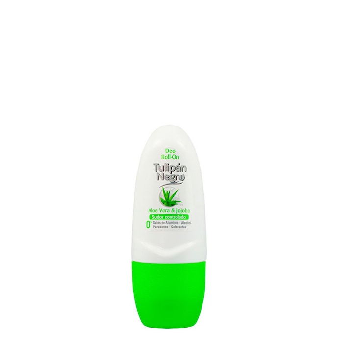 Deodorant roll-on Tulipan Negro Aloe Vera si Jojoba Femei, 50 ml