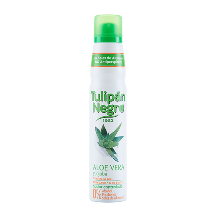 Dezodor spray Tulipan Negro Aloe Vera and Jojoba Women, 200 ml