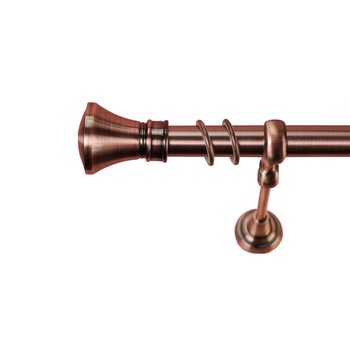 Galerie simpla Luxor, grosime 25mm, cupru, 160 cm Galerie simpla Luxor, grosime 25mm, cupru, 160 cm