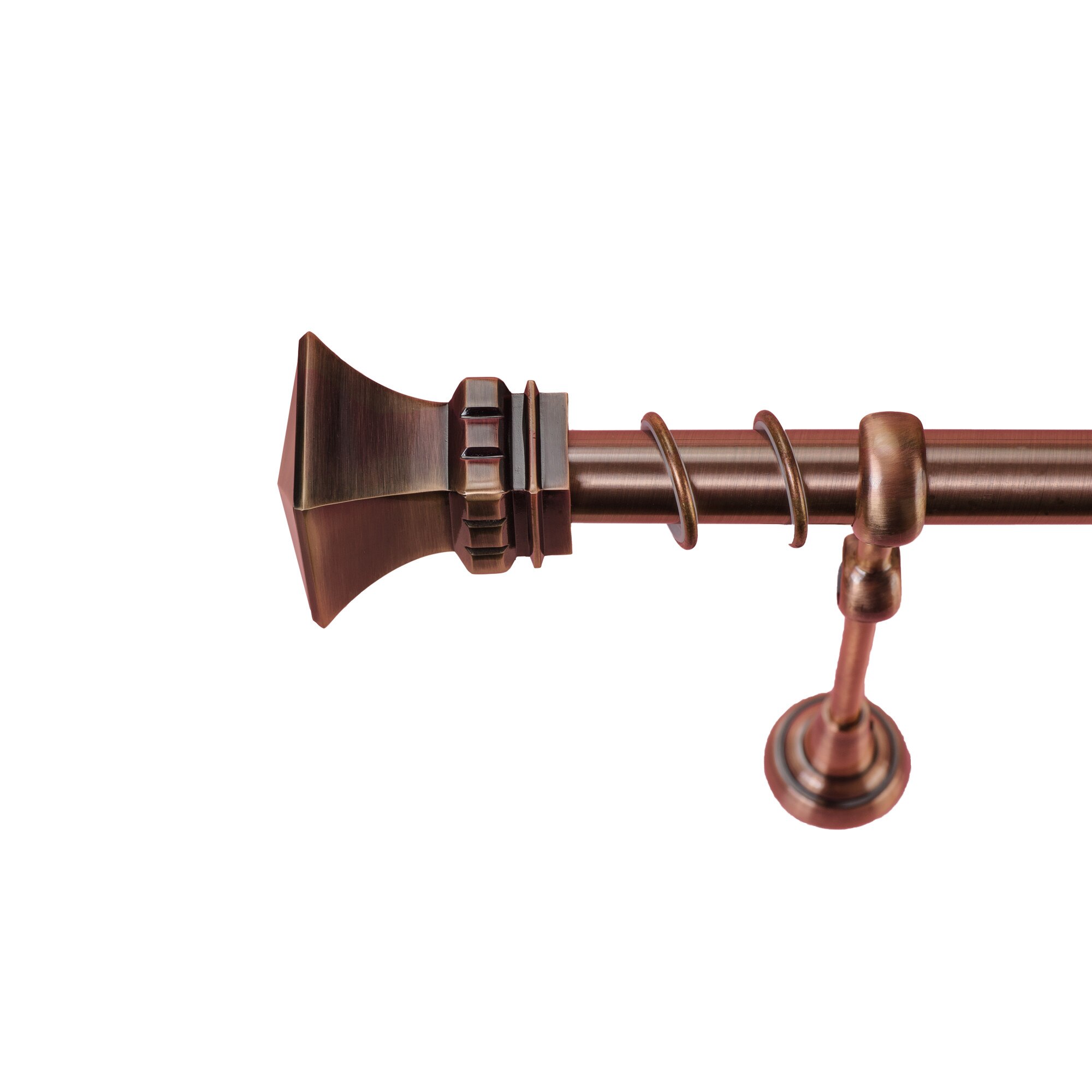 Galerie simpla Verona, grosime 25mm, cupru, 320 cm