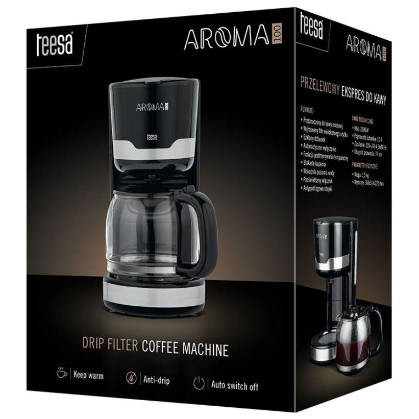 Cafetiera 1.5l aroma 100 teesa