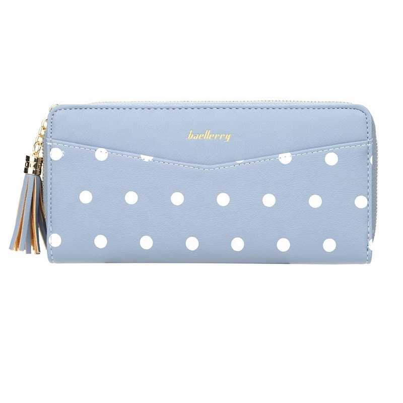 Portofel dama Baellerry BTG-258ZX-N5520 , Albastru , Piele