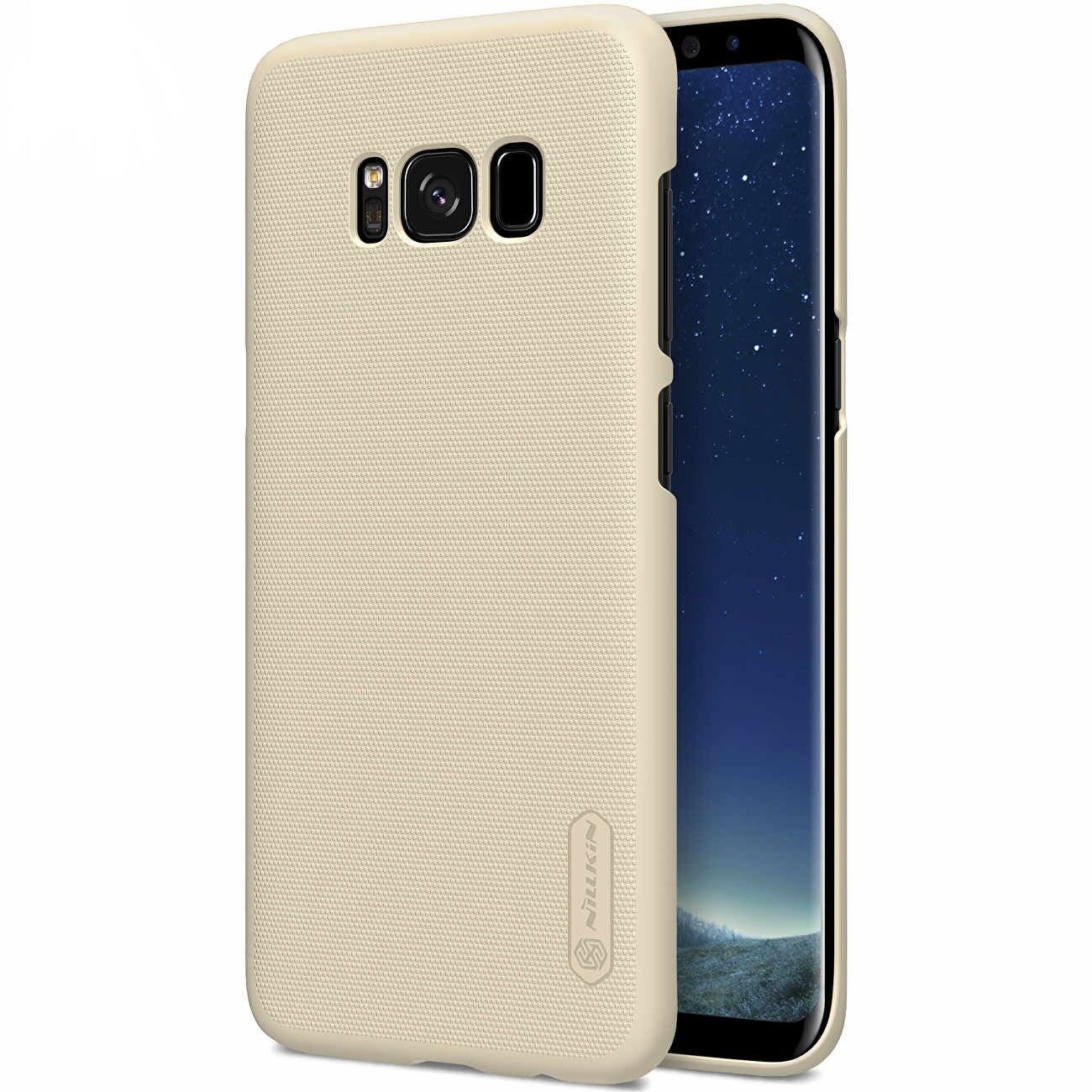Husa NILKIN super frosted shield Samsung S9 Gold